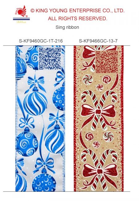 AI Sing Ribbon-Christmas Ornaments and candies